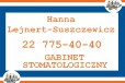 Gabinet Stomatologiczny Hanna Lejnert-Suszczewicz