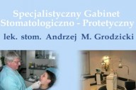 Andrzej Grodzicki Specjalistyczny Gabinet Stomatologiczno - Protetyczny, ul. Dr. Majkowskiego 2/6, Kartuzy