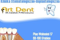Art-dent Klinika Stomatologiczno - Implantologiczna, Plac Wolności 17, Słubice