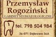 Przemysław Rogoziński Gabinet Stomatologiczny