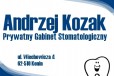 Andrzej Kozak Prywatny Gabinet Stomatologiczny