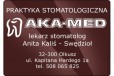 AKA-MED Praktyka Stomatologiczna Anita Kaliś-Swędzioł