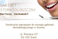 Bartosz Jackowski Gabinet Stomatologiczny, ul. Romera 2/7, Śrem